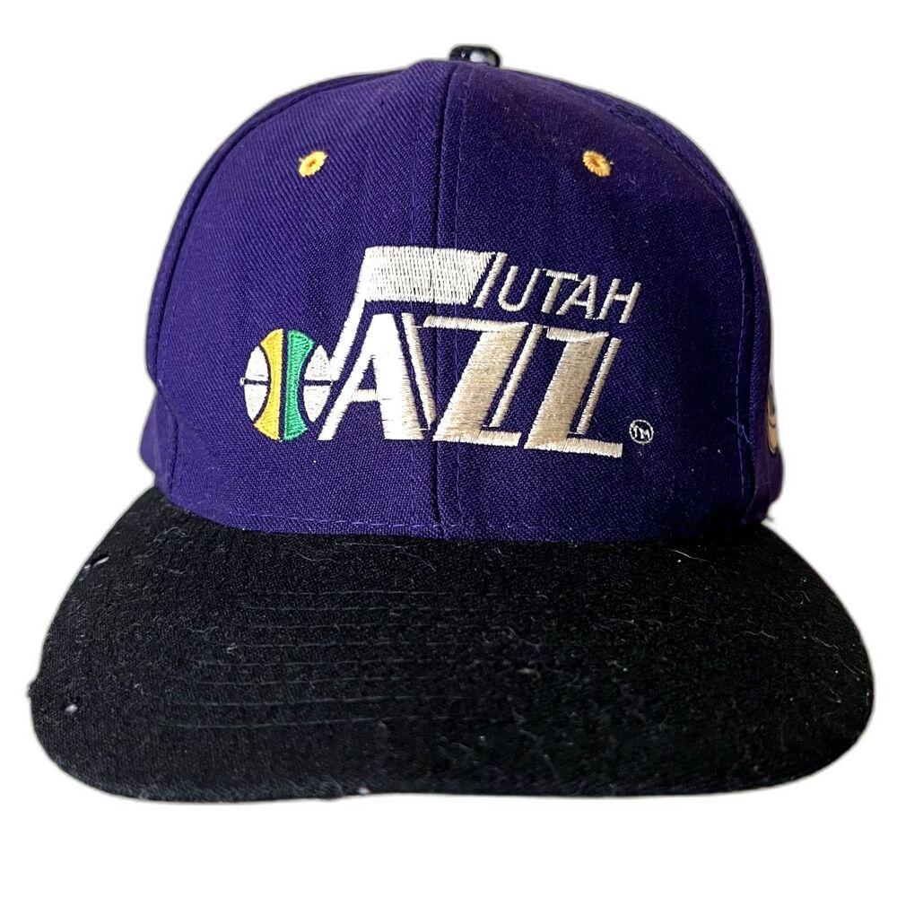 1992 - 1993 Vintage Mens Utah Jazz NBA Basketball Snapback Baseball Hat Cap OSFA